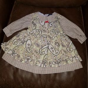 Tommy Hilfiger baby dress 3/6 mo.